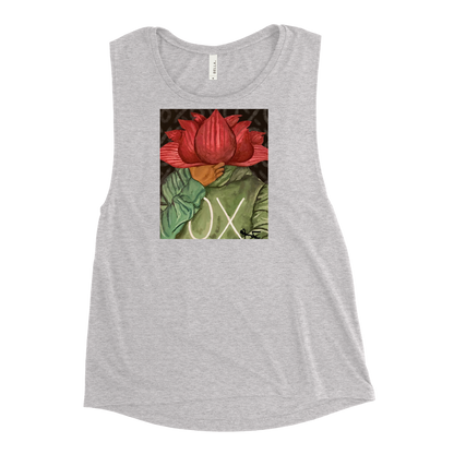 OX Flower Bomb Ladies’ Graphic Muscle Tank