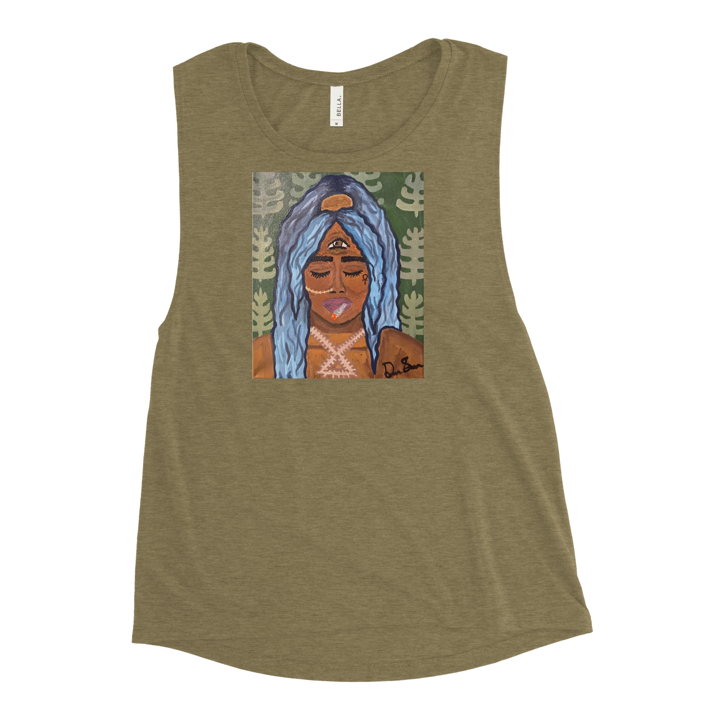 Woosah Pt. 1 Ladies’ Graphic Muscle Tank