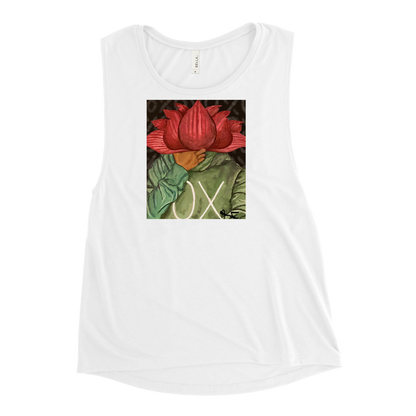 OX Flower Bomb Ladies’ Graphic Muscle Tank